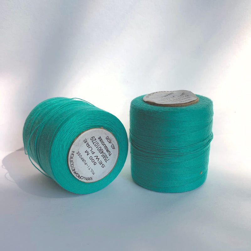 Sewpure Tex 40 | All Purpose Organic Cotton Thread | 20 Colors