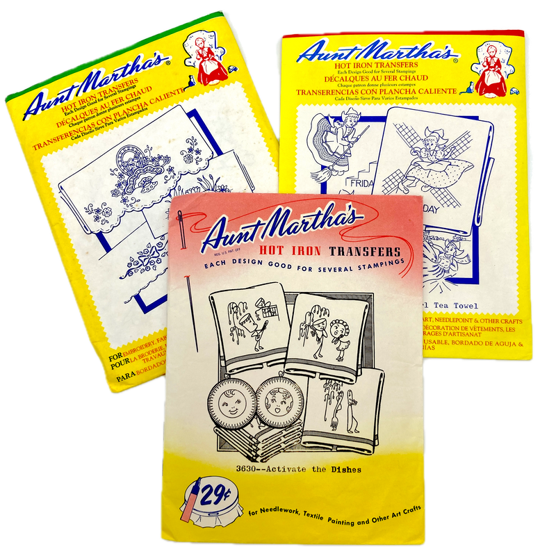 Aunt Martha's Hot Iron Transfers | Choose Your Favorite