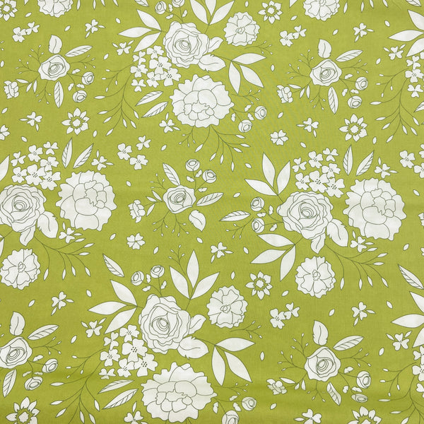 Blooms Coriander | Beautiful Day | Quilting Cotton