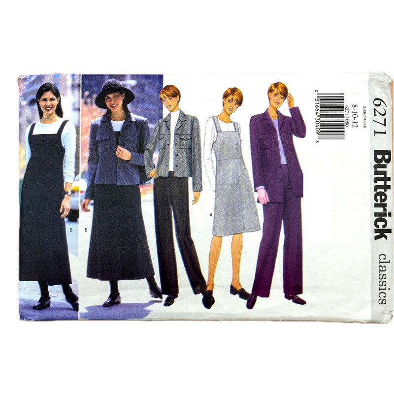 Butterick 6271 | Adult Jacket, Jumper and Pants | Size 8-12