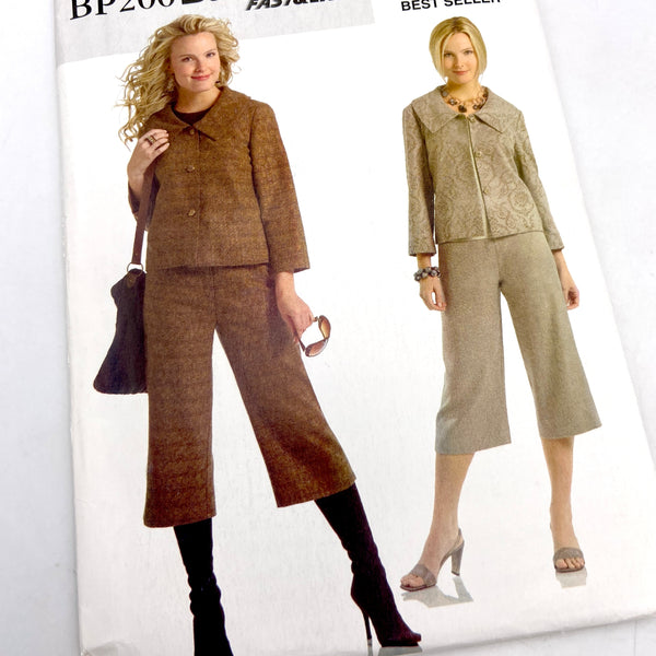 Butterick BP 200 | Adult Petite Jacket and Pants | Size 16-22