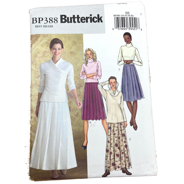 Butterick BP388 | Adult Skirt | Size 14-20