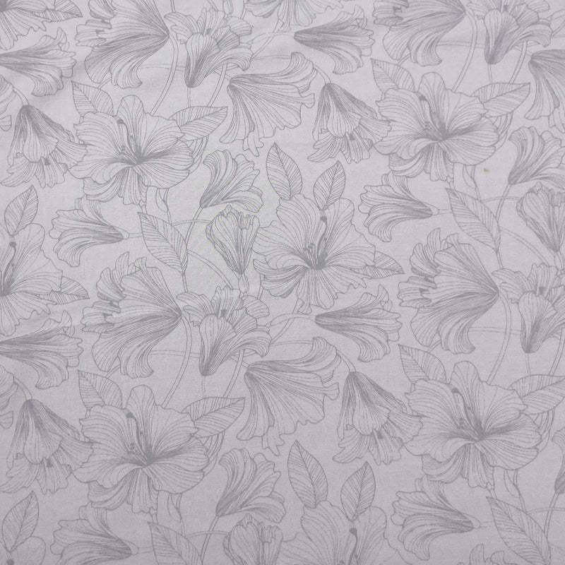 Lillies Pewter | Simply Neutral 2 | Quilting Cotton