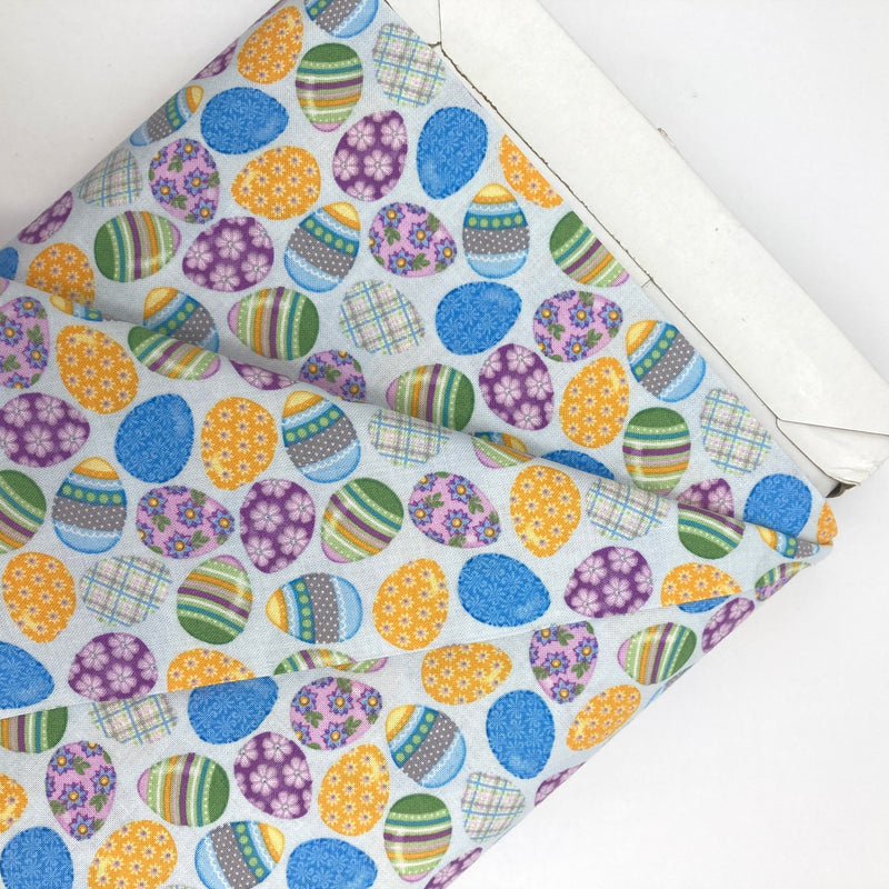 Eggs | Happy Spring | Quilting Cotton