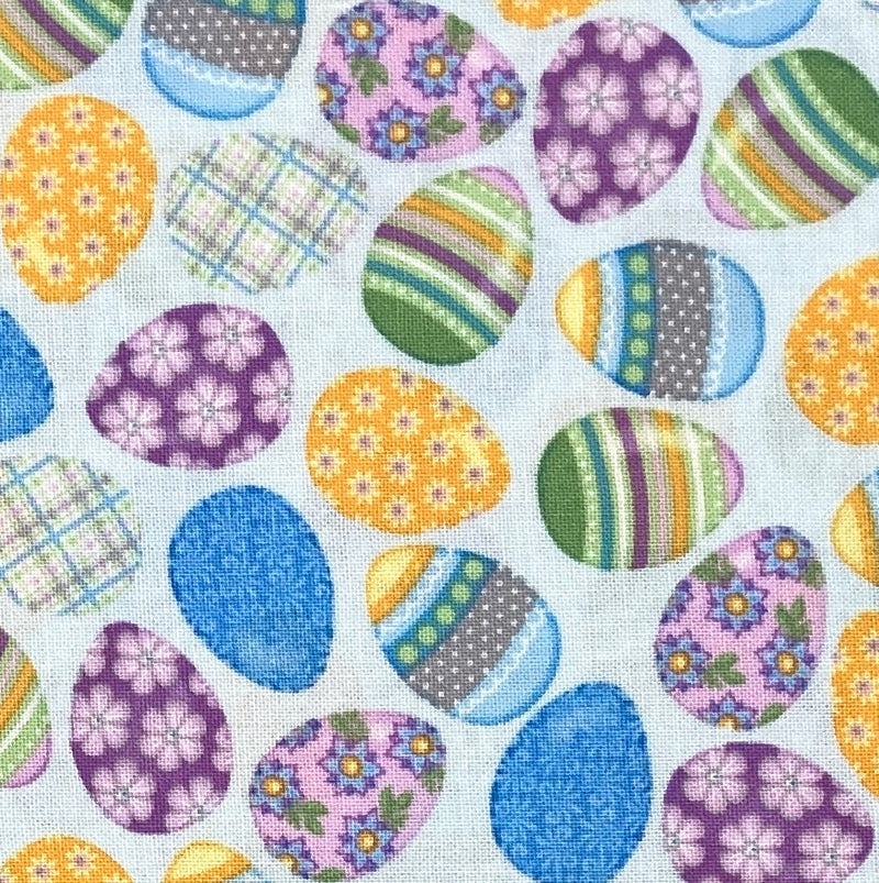 Eggs | Happy Spring | Quilting Cotton