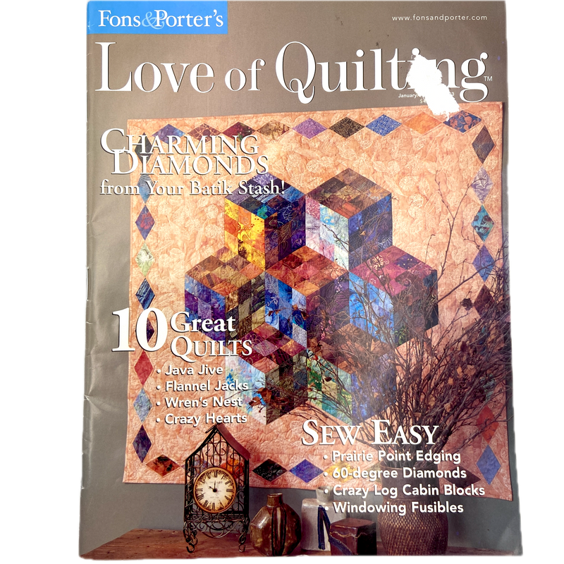 Fons & Porter's Love of Quilting | Magazine Back Issues 2000-2009 | Choose Your Favorite