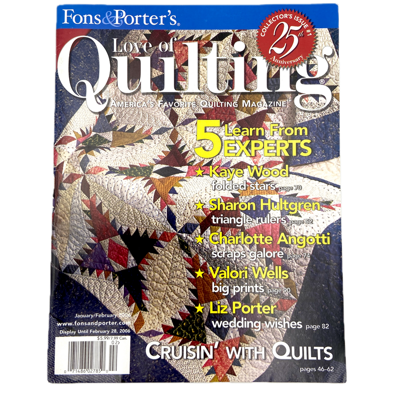 Fons & Porter's Love of Quilting | Magazine Back Issues 2000-2009 | Choose Your Favorite