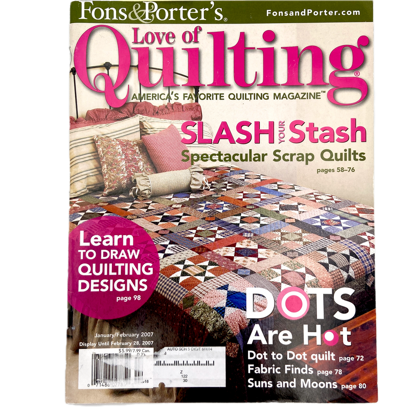 Fons & Porter's Love of Quilting | Magazine Back Issues 2000-2009 | Choose Your Favorite