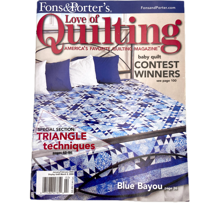 Fons & Porter's Love of Quilting | Magazine Back Issues 2000-2009 | Choose Your Favorite