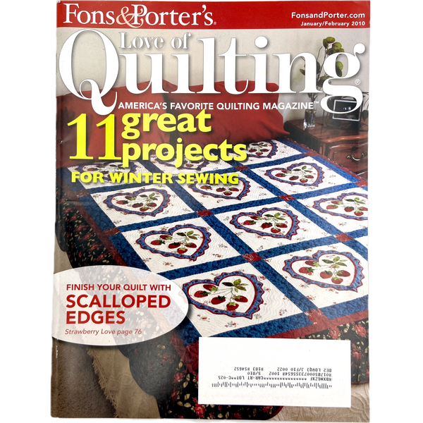 Fons & Porter's Love of Quilting | Magazine Back Issues 2010-2019 | Choose Your Favorite