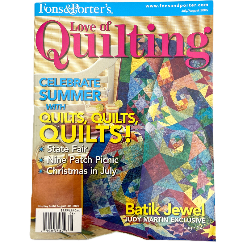 Fons & Porter's Love of Quilting | Magazine Back Issues 2000-2009 | Choose Your Favorite