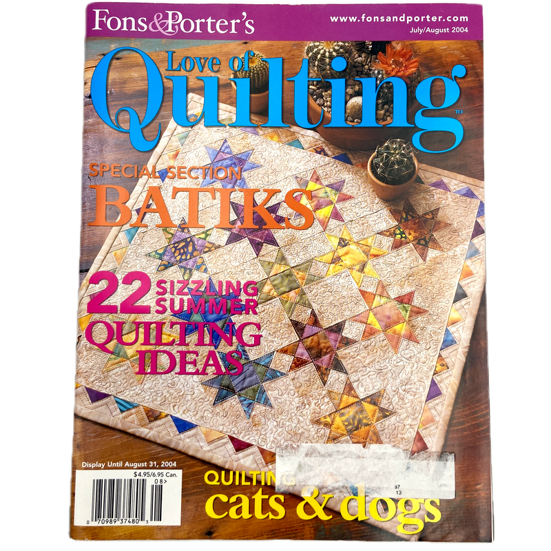 Fons & Porter's Love of Quilting | Magazine Back Issues 2000-2009 | Choose Your Favorite