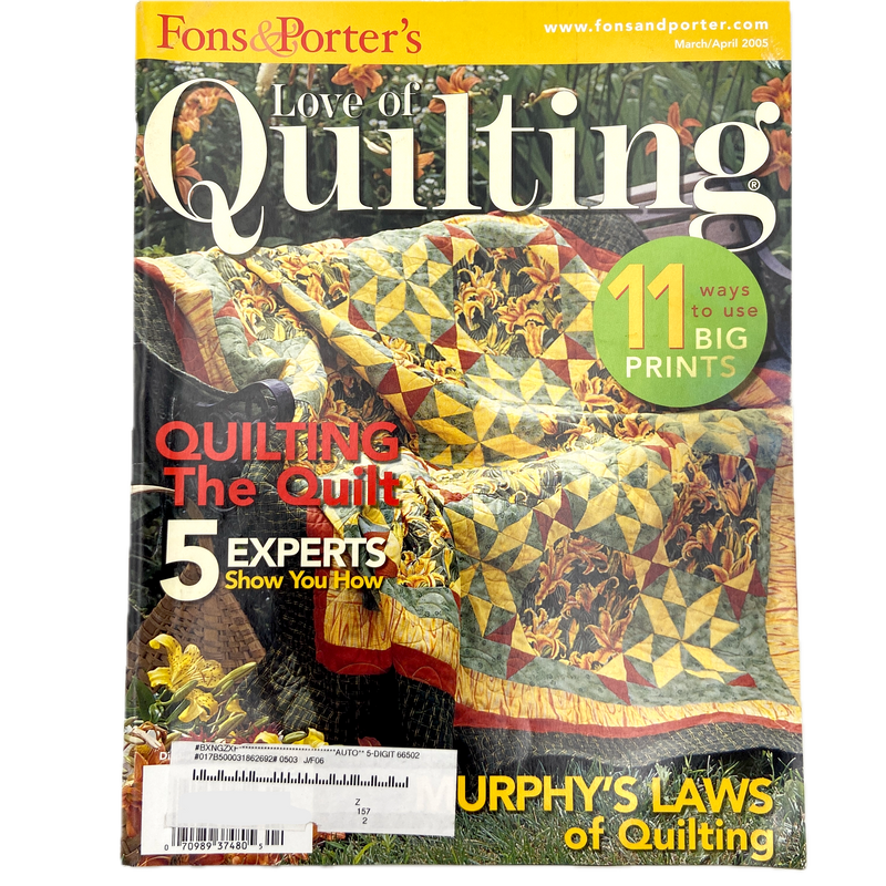 Fons & Porter's Love of Quilting | Magazine Back Issues 2000-2009 | Choose Your Favorite