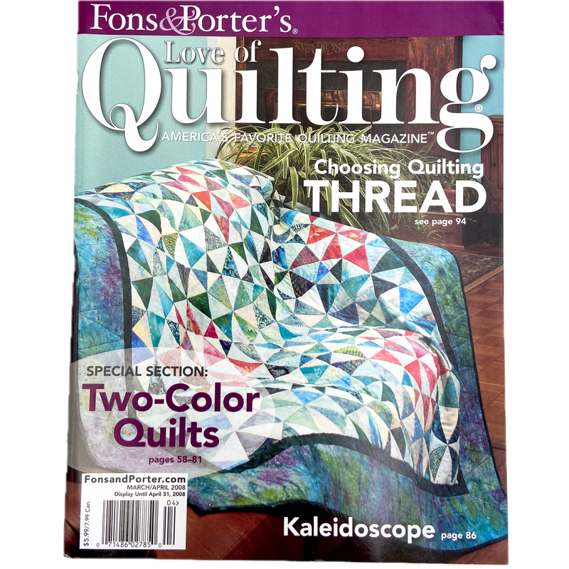 Fons & Porter's Love of Quilting | Magazine Back Issues 2000-2009 | Choose Your Favorite