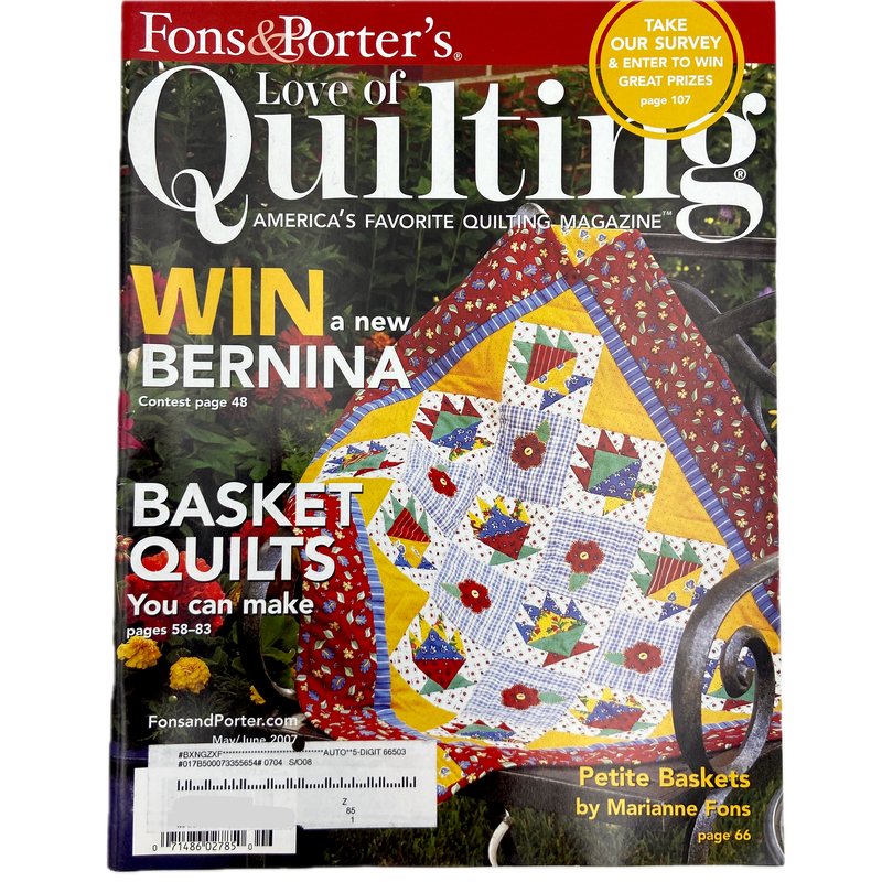 Fons & Porter's Love of Quilting | Magazine Back Issues 2000-2009 | Choose Your Favorite