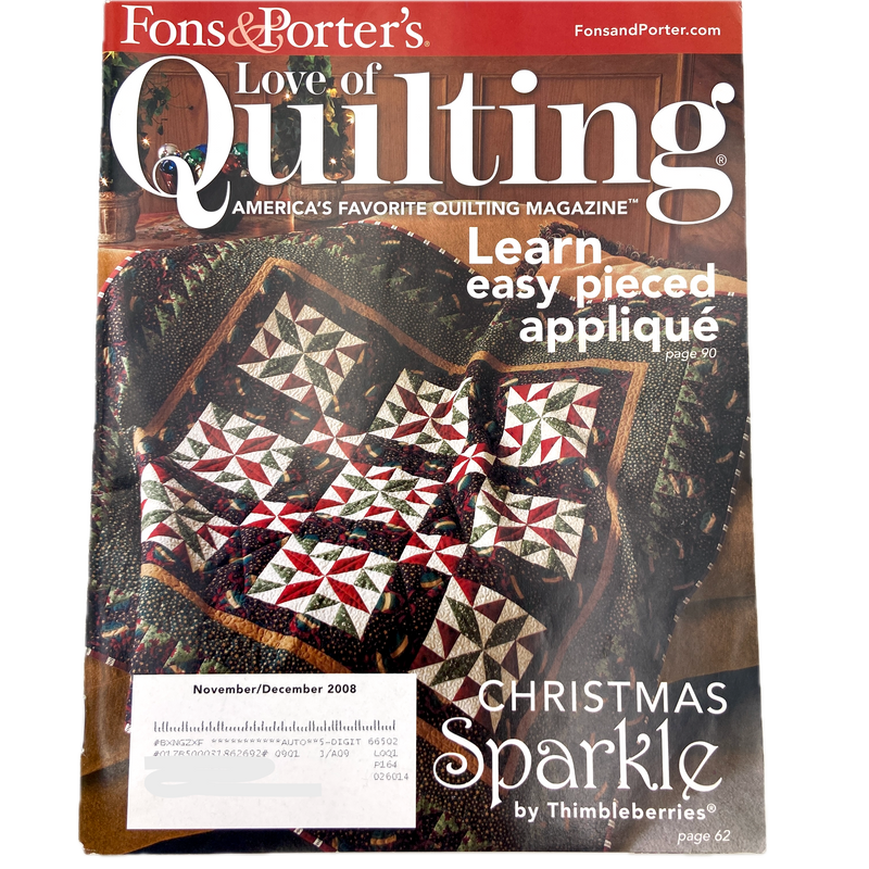 Fons & Porter's Love of Quilting | Magazine Back Issues 2000-2009 | Choose Your Favorite