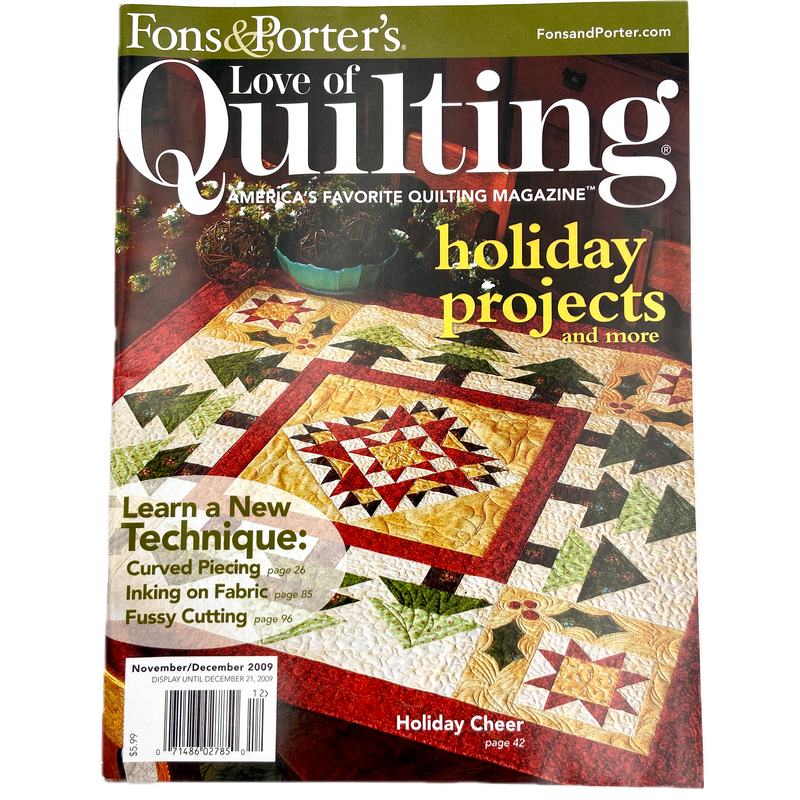 Fons & Porter's Love of Quilting | Magazine Back Issues 2000-2009 | Choose Your Favorite