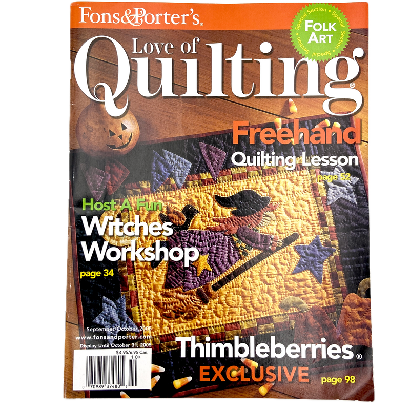 Fons & Porter's Love of Quilting | Magazine Back Issues 2000-2009 | Choose Your Favorite