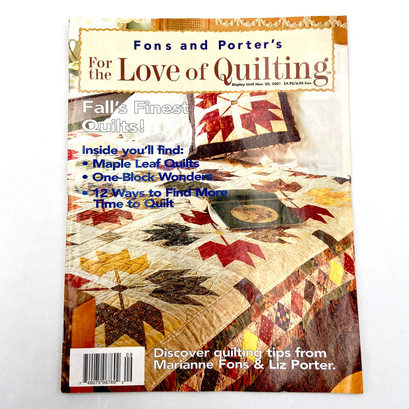 Fons & Porter's Love of Quilting | Magazine Back Issues 2000-2009 | Choose Your Favorite