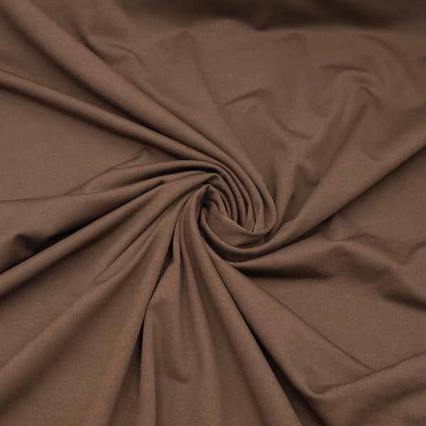 Milk Chocolate | Polyester Stretch Knit