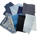 Patch Batch | Denim and Canvas Scraps for Mending | Choose Your Favorite