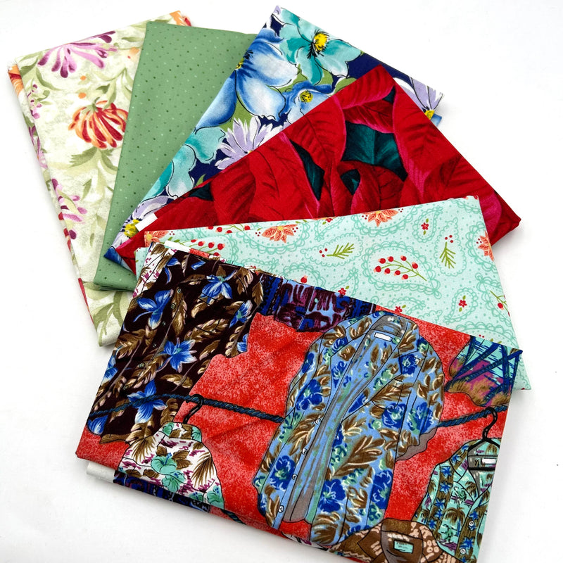 Quarter Yard Quilting Bundles | 1.5 Yards | Choose Your Favorite