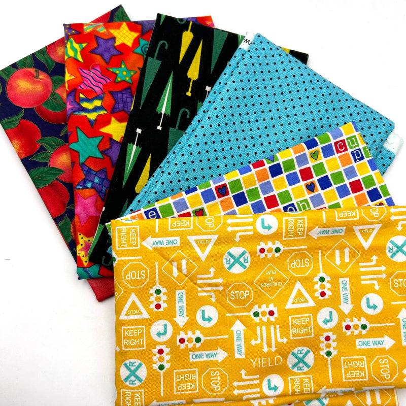 Quarter Yard Quilting Bundles | 1.5 Yards | Choose Your Favorite