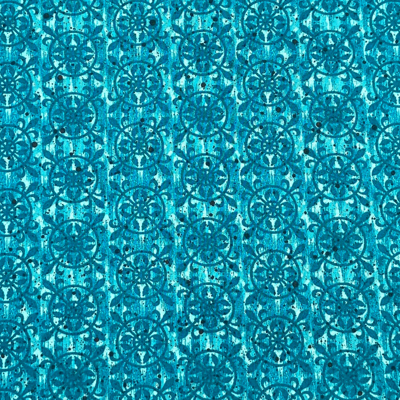 Garden Gate Teal | Sanctuary | Quilting Cotton