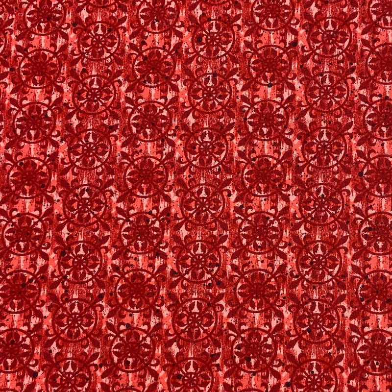 Garden Gate Scarlet | Sanctuary | Quilting Cotton