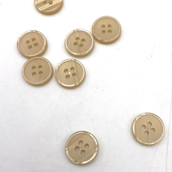 3/4" Riddle | Plastic Buttons