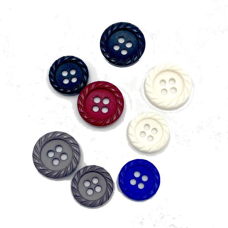 5/8" & 3/4" Twist | Plastic Buttons | Choose Size and Color