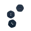 1/2" & 3/4" Hexie | Plastic Buttons | Choose Size and Color