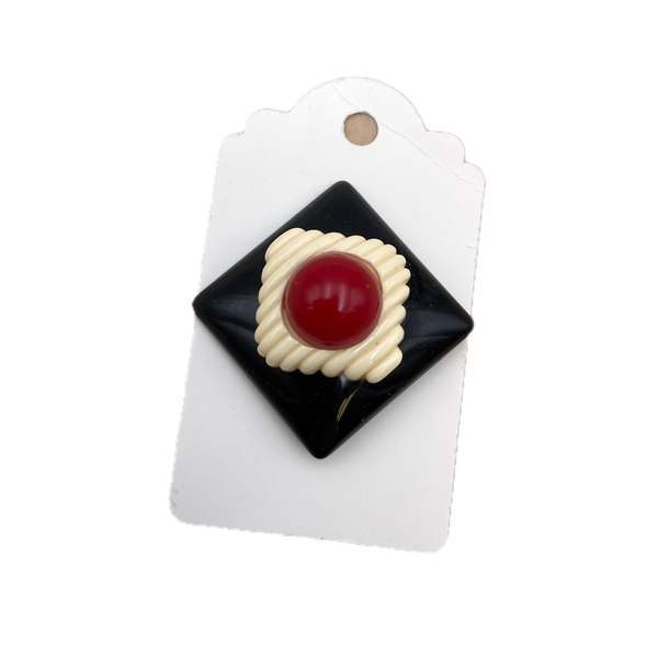 1-3/8" Cherry on Top | Plastic Button