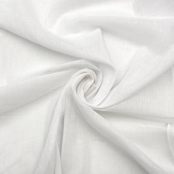 White Poly/Cotton | Woven Sew-In Lining