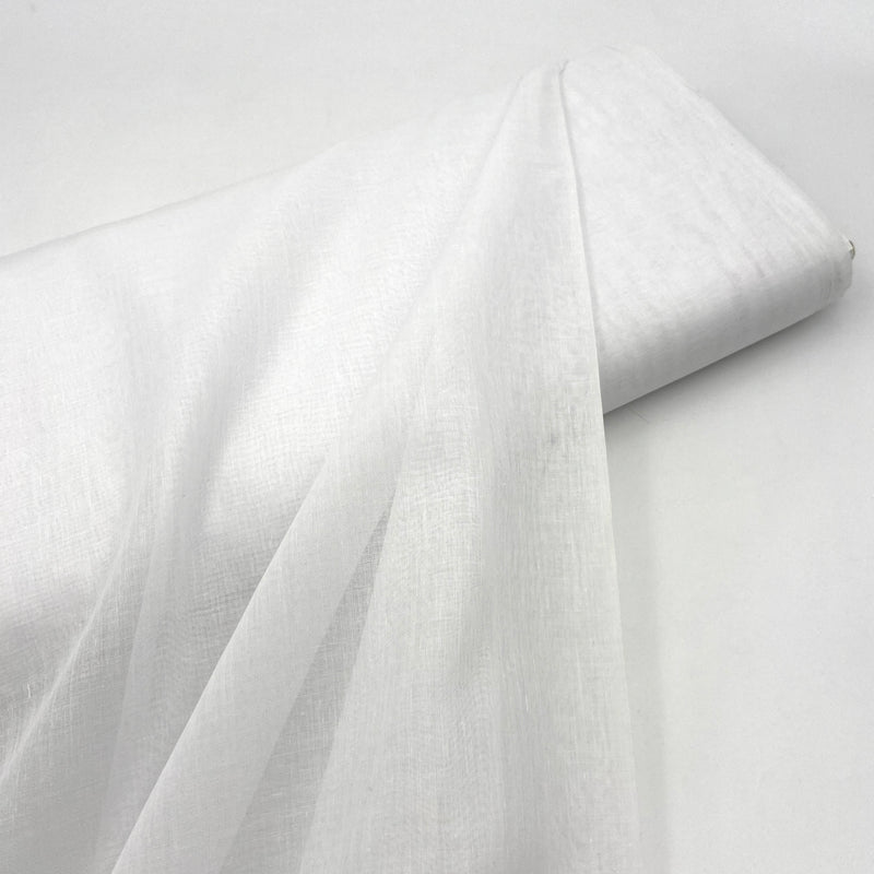 White Poly/Cotton | Woven Sew-In Lining