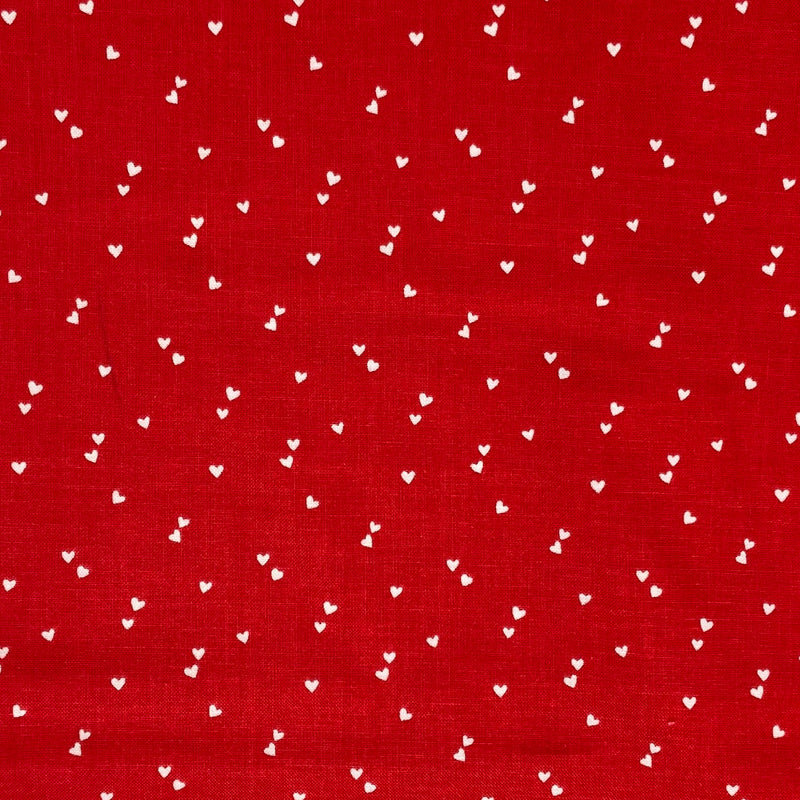 Hearts Red | Riley Blake | Seasonal Basics | Quilting Cotton