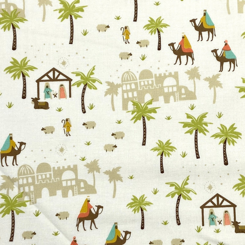 Oh Little Town Cream | Joyful Joyful | Quilting Cotton