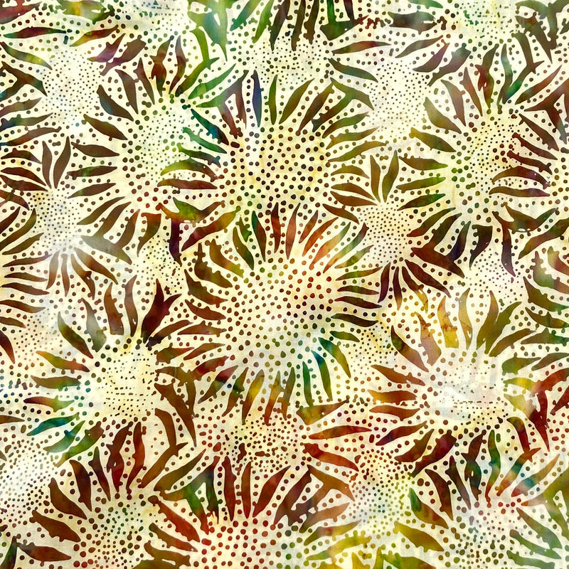 Sunflower Woodstock | Bali Batiks | Quilting Cotton