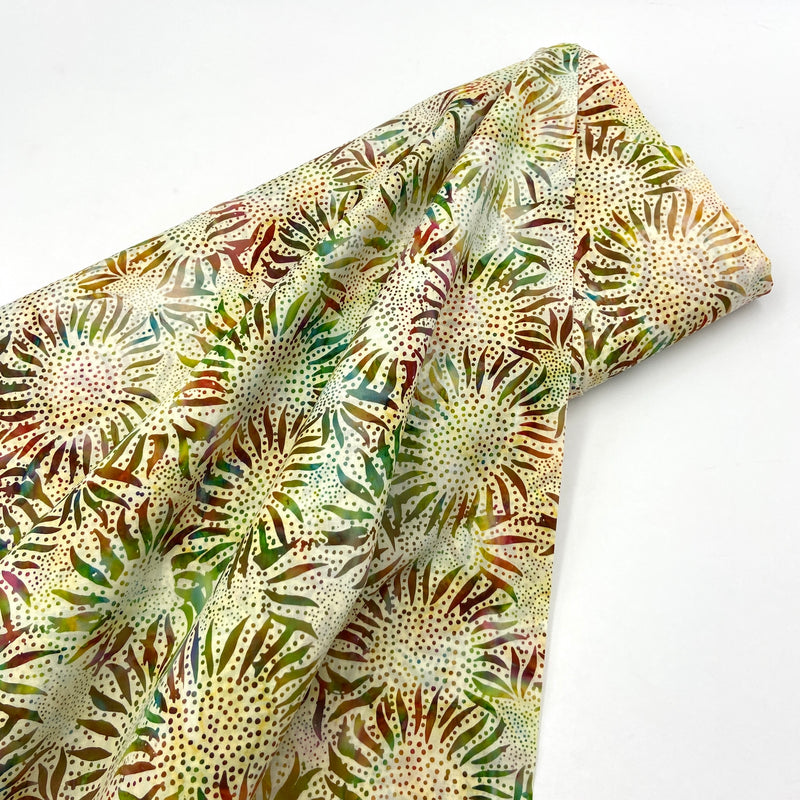 Sunflower Woodstock | Bali Batiks | Quilting Cotton