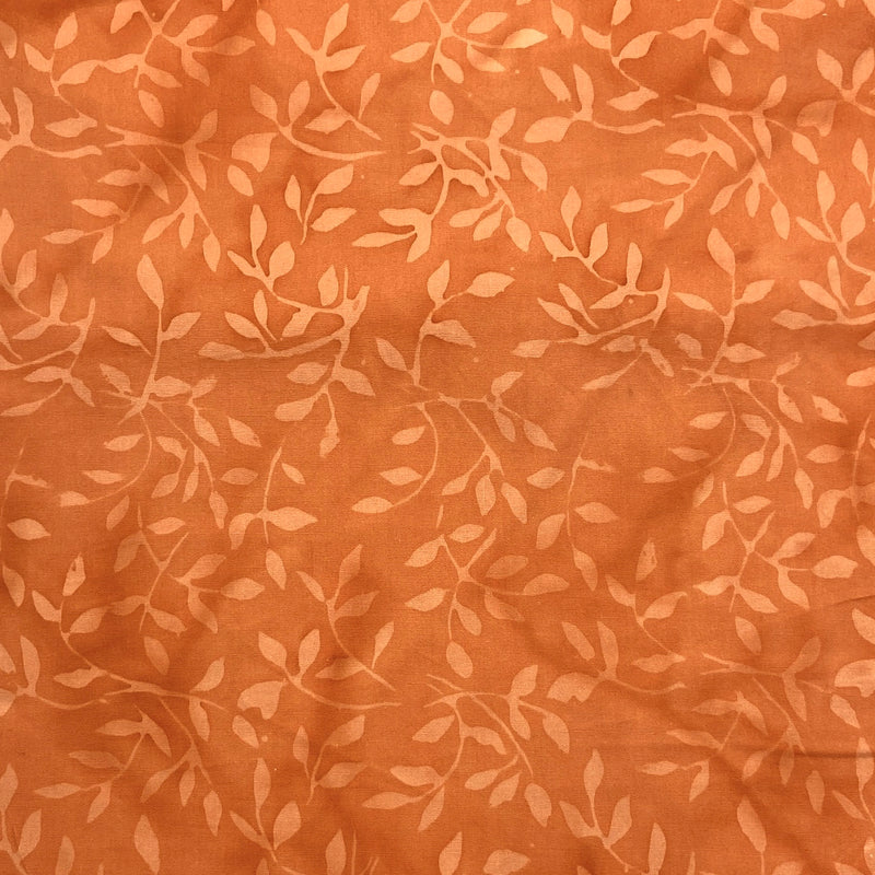 Mini Leaf Dreamsicle | Island Batik | Quilting Cotton