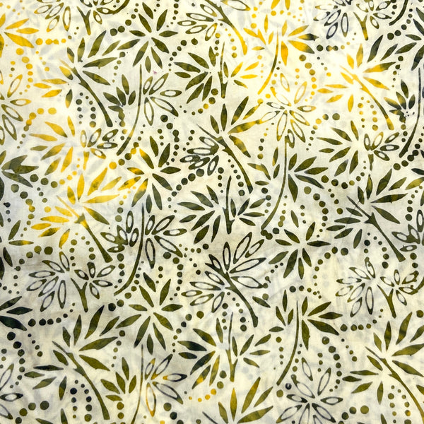 Sprouts Sage | Bahama Batiks | Quilting Cotton