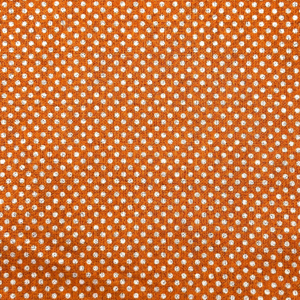 Lil Dots Orange | I've Got a Notion |  | Quilting Cotton