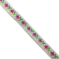 1/2" Vintage Floral | Jacquard Ribbon | Choose Your Favorite