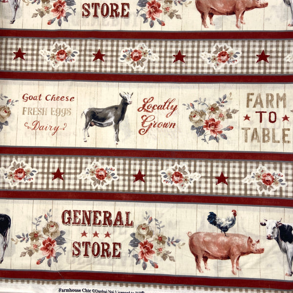 Barnyard Parade | Farmhouse Chic | Quilting Cotton