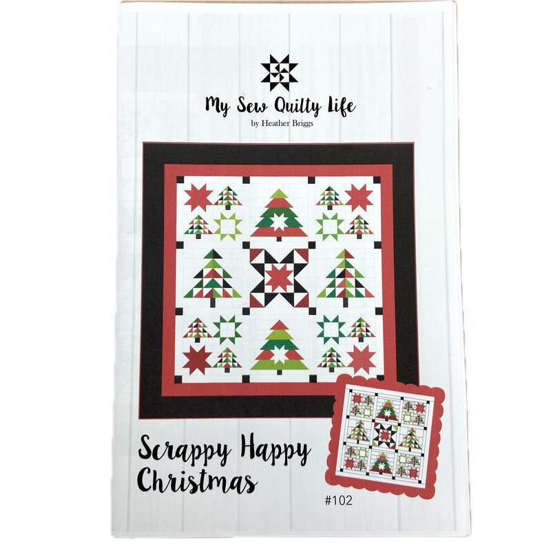 Scrappy Happy Christmas | My Sew Quilty Life | Quilt Pattern