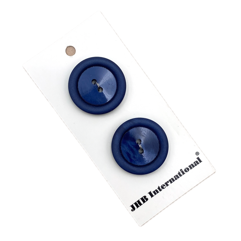 7/8" or 1-1/8" Alan | Plastic Buttons | Choose Your Size