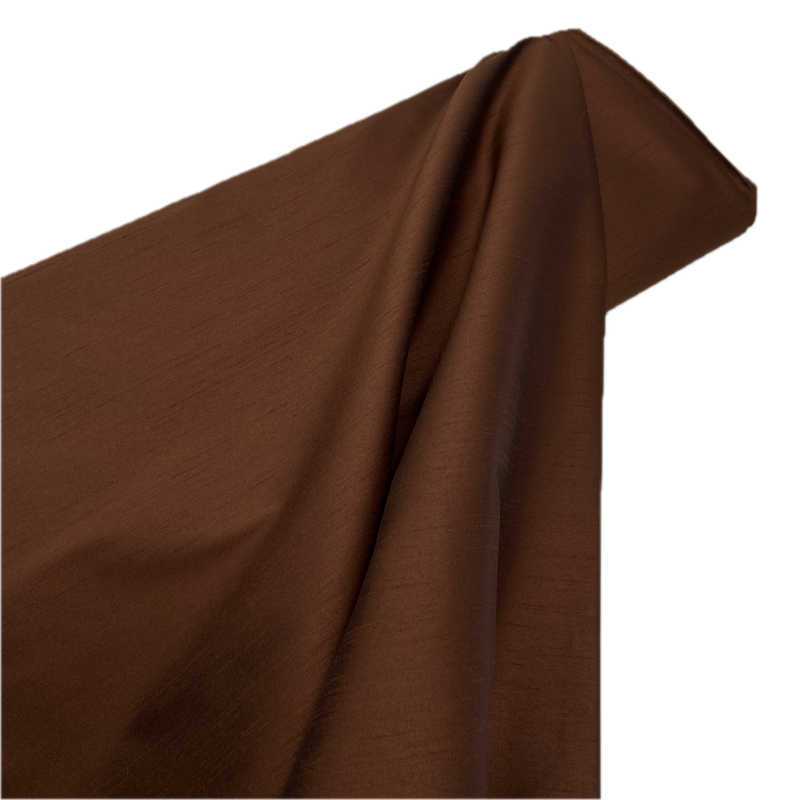 Chestnut | Faux Shantung