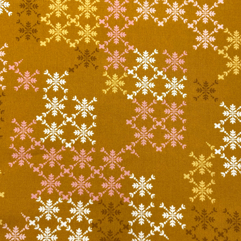 Multi Lattice Gold | Hampton Court | Quilting Cotton