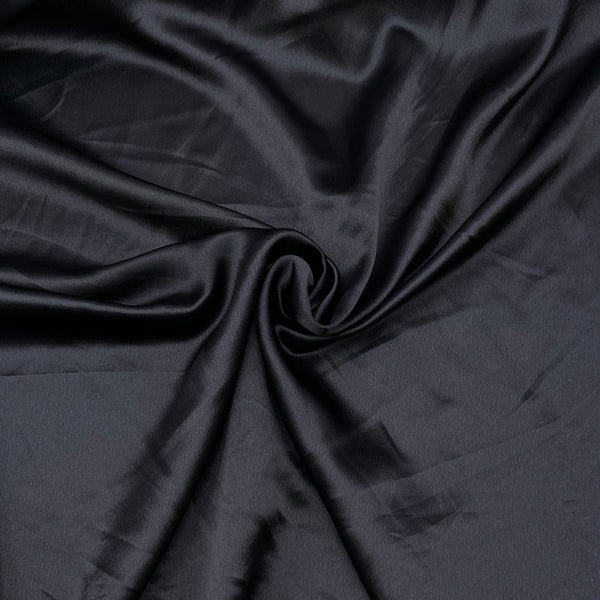 Midnight | Crepe Backed Satin