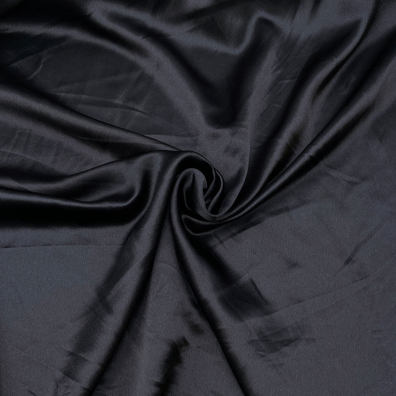 Midnight | Crepe Backed Satin